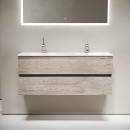 Тумба под раковину Sancos Urban UR120-2EG 120х50 подвесная цвет коричневый